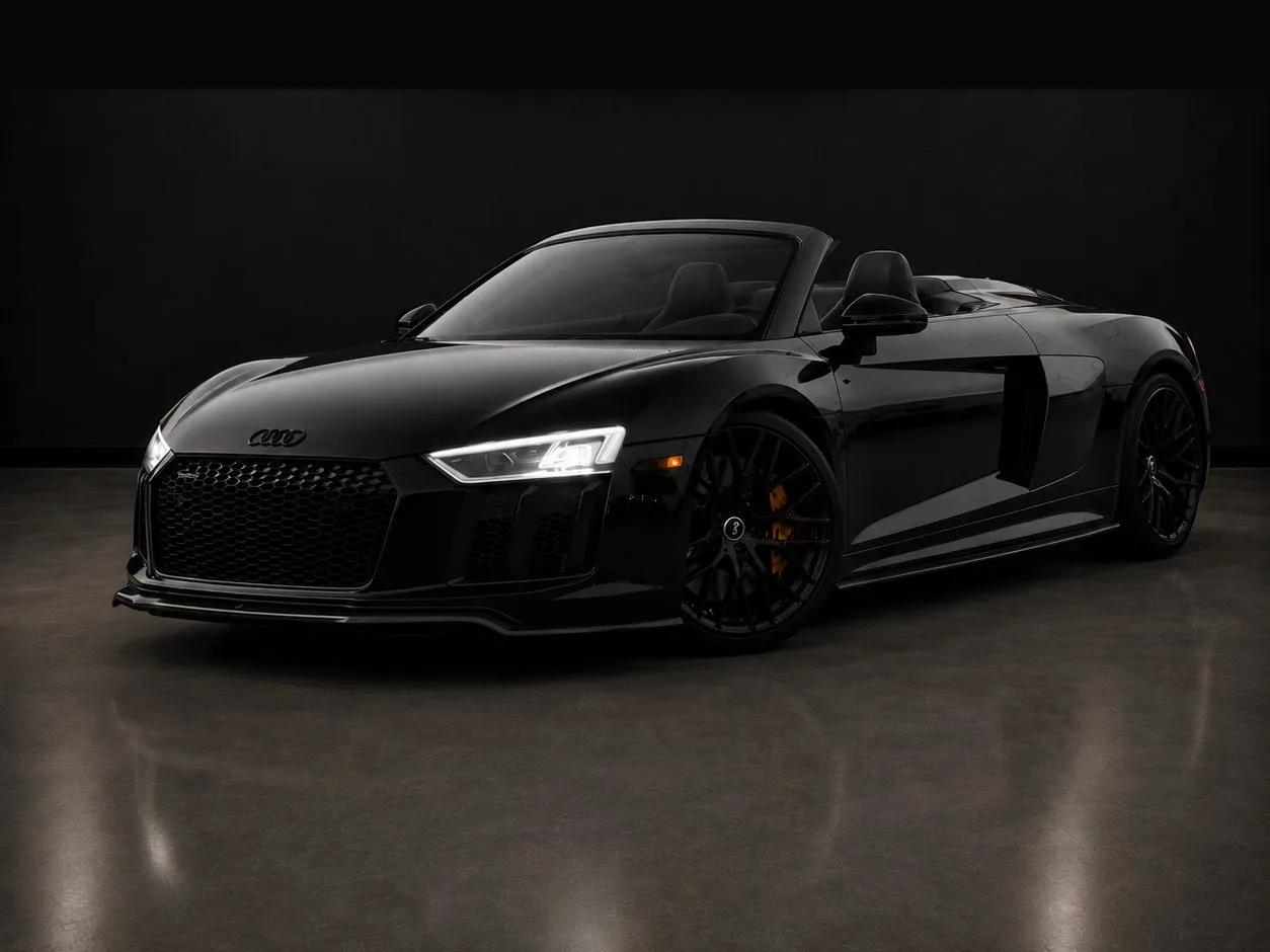 Audi R8 V10 Black photo 1