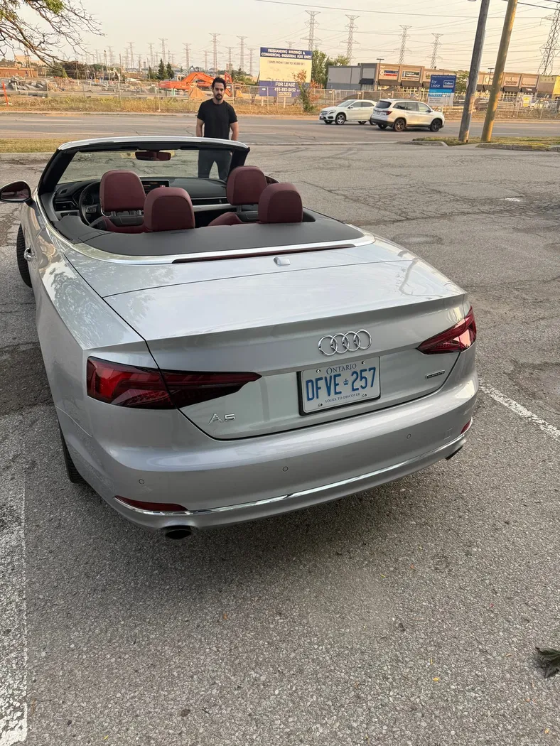 Audi A5 Convertible photo 3